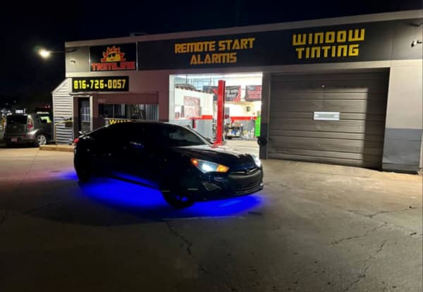 Trimline Window Tinting shop interior